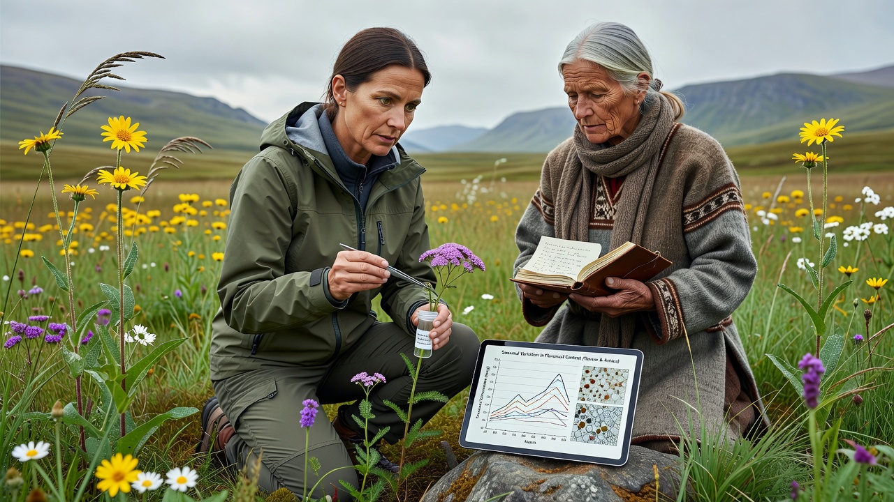 Decoding Seasonal Shifts in Active Compounds from Meadow Perennials Reveals Fresh Angles on Traditional Collection Practices Among Highland Communities in Northern Latitudes